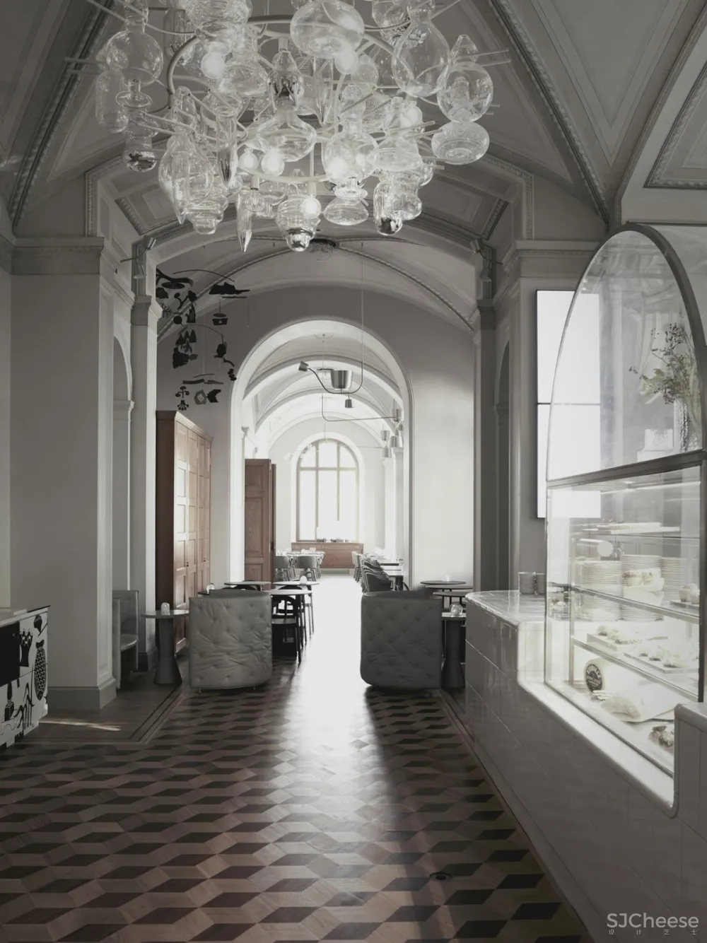 首发 | 北欧工艺被重塑:斯德哥尔摩国家博物馆的新餐厅 首