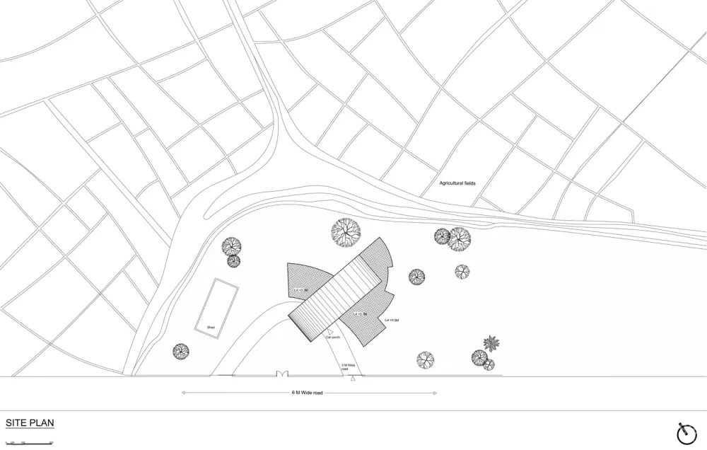 印度牧师住宅 / Wallmakers