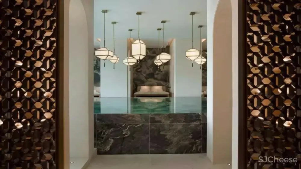 一个阿拉伯风情的四季酒店