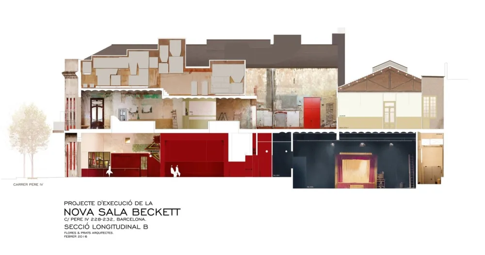 贝克特实验剧场 / Flores & Prats