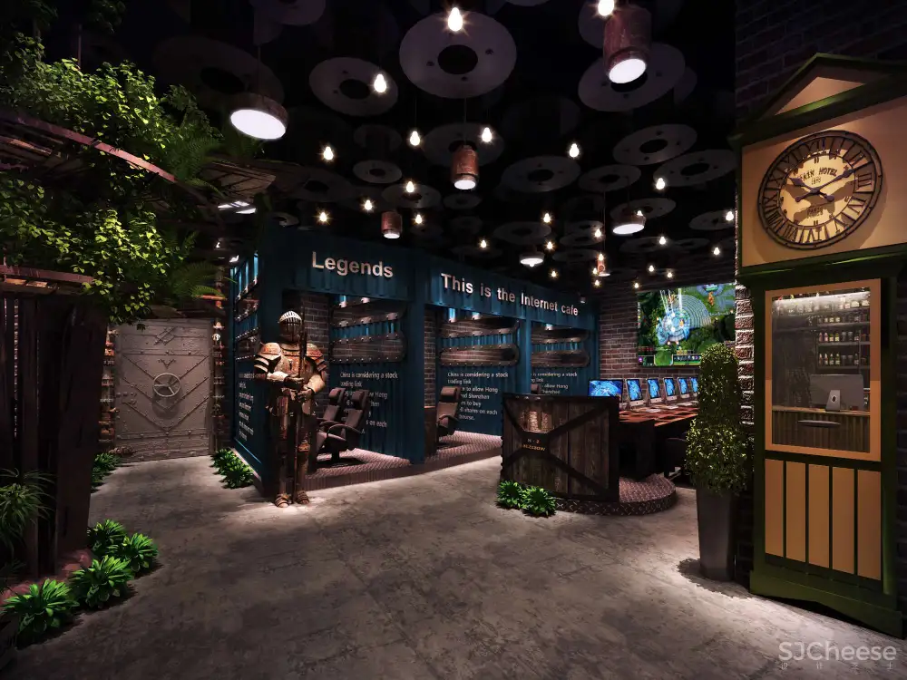 郭准 蓝色时光网咖