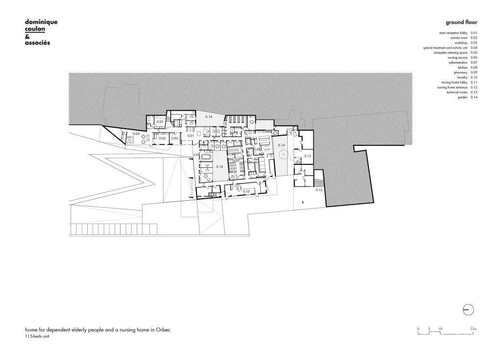 home for dependent elderly people and nursing home in orbec