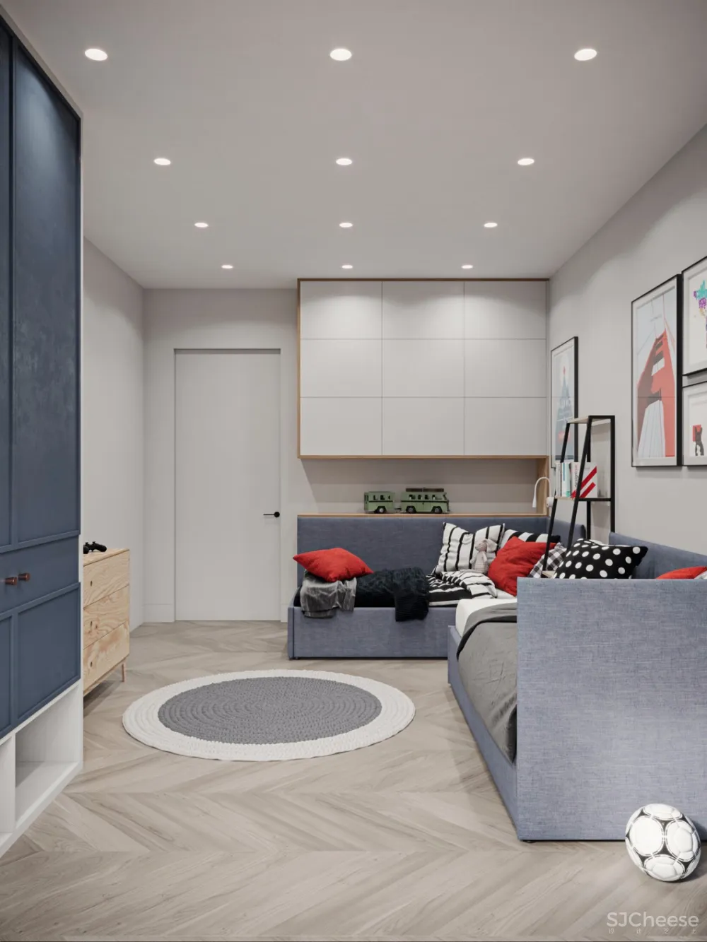 “活力优雅”90㎡极简风家庭公寓 | Monet vs Manet 首