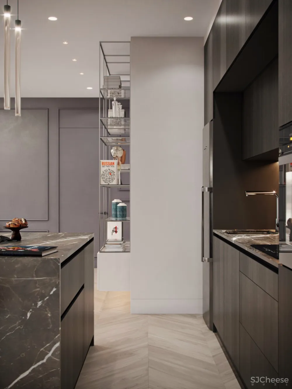 “活力优雅”90㎡极简风家庭公寓 | Monet vs Manet 首