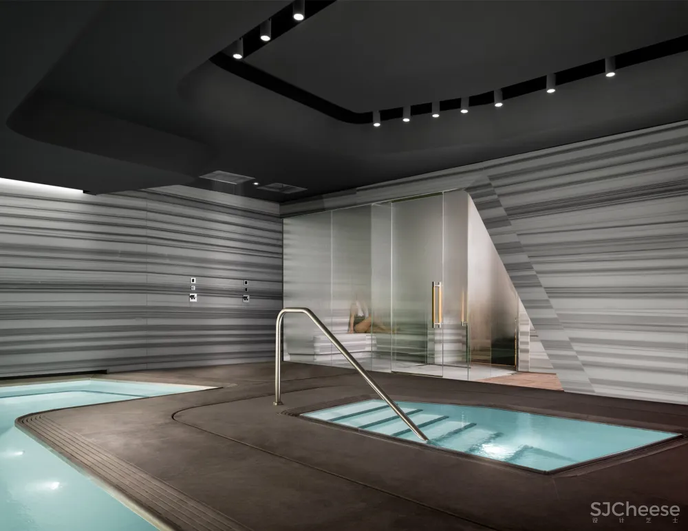 New photographs reveal luxury amenities inside Zaha Hadid's New York condo building