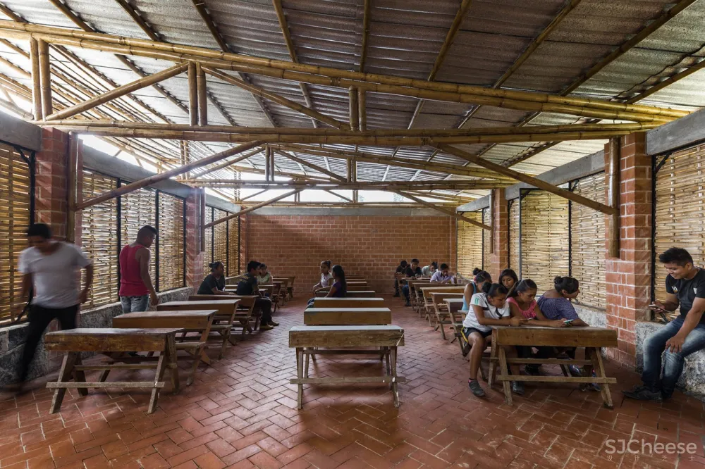 Tepetzintan村镇生产学校，墨西哥 / Rural Digital Baccalaureate No. 186 + Comunal: taller de arquitectura