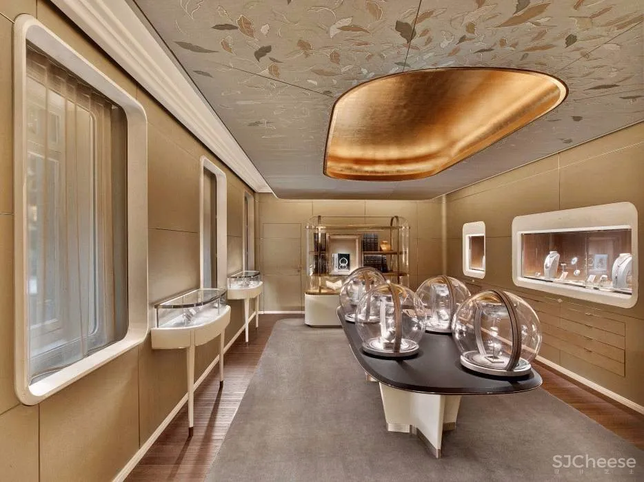 Jouin Manku:法国奢侈品牌 Van Cleef & Arpels精品店设计