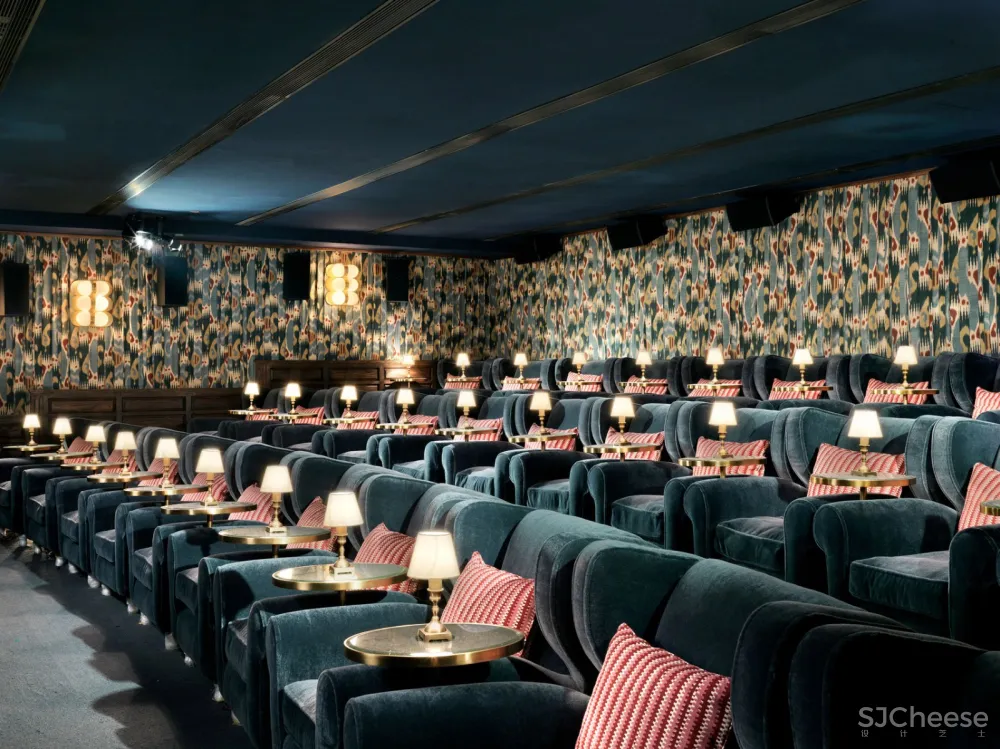 孟买Soho House：借鉴了印度传统纺织品图案