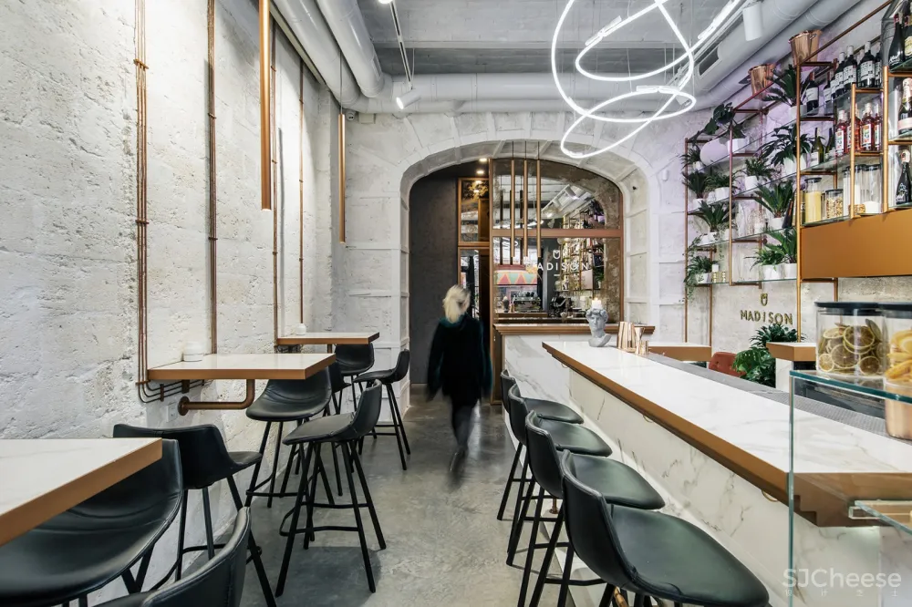 YØDEZEEN Architects ：美发美容沙龙 Madison beauty bar 首