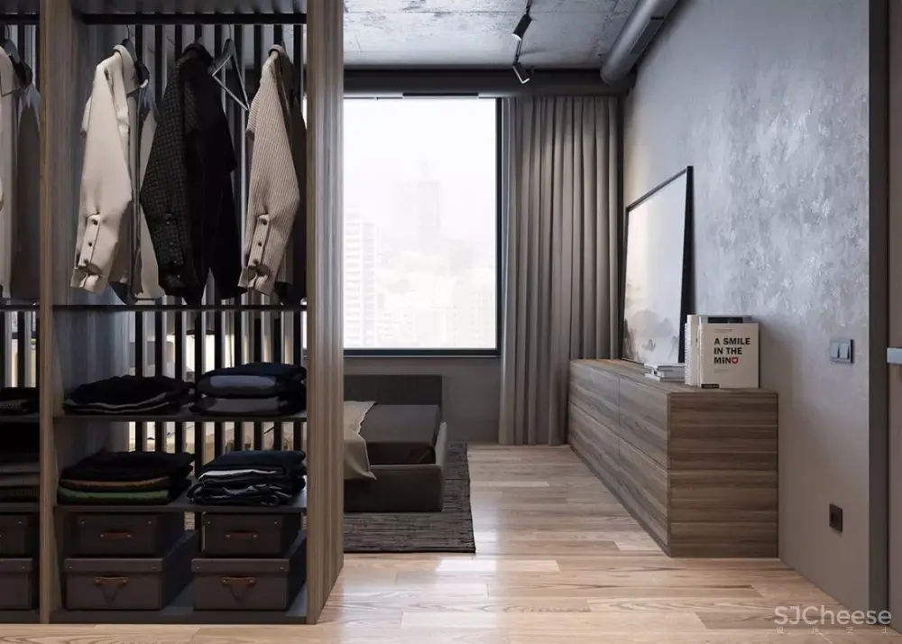 男性的硬朗与温度:做一个高级灰空间 男性的硬朗与温度:做一个高级灰空间