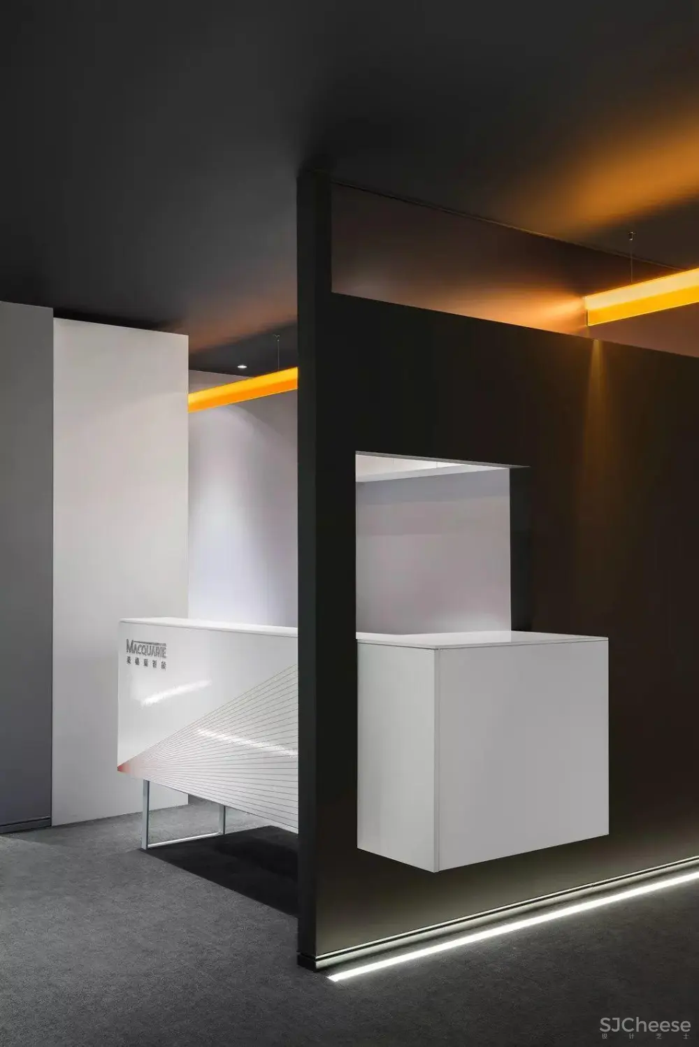 崔树新作:一条橙光,穿过空间,完成设计 崔树新作:一条橙光,穿过空间,完成设计