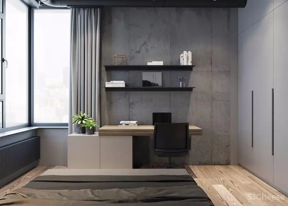 男性的硬朗与温度:做一个高级灰空间 男性的硬朗与温度:做一个高级灰空间