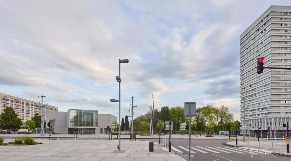 Dominique Coulon & associés:法国Allende表演厅和排练工作室 首