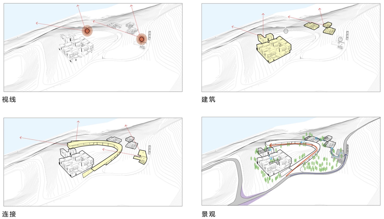 “云” – 云南抚仙湖万科艺术美学中心 / 承迹景观 首