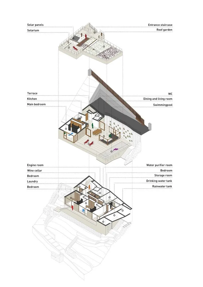Miel Arquitectos 日光花园景观住宅
