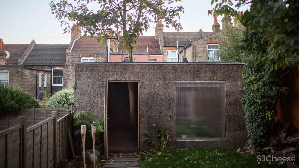 新作 | Studio Bark 可降解可回收的软木住宅 首