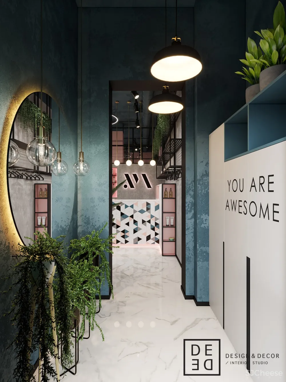 圣彼得堡清新“Tricky mechanics”沙龙 | DE&DE Studio