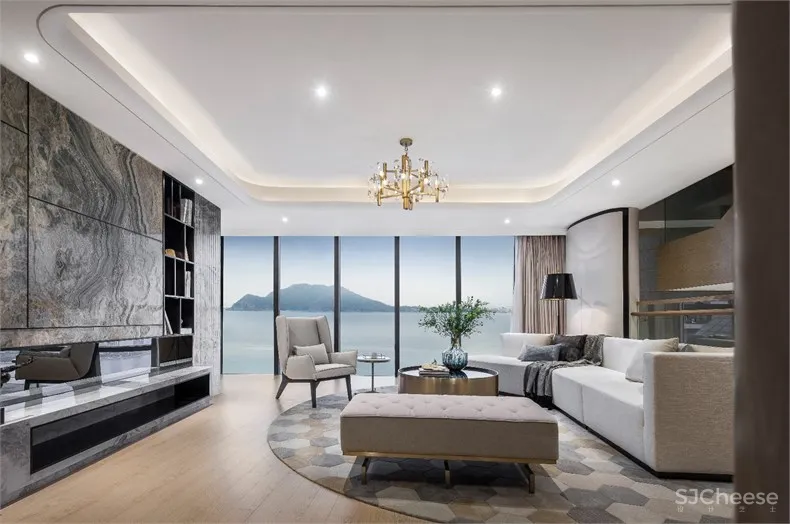 31设计:三亚鸿洲天玺顶层豪宅设计