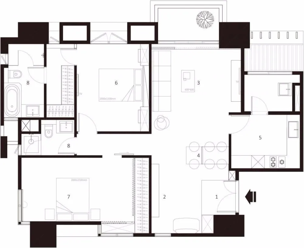 简单木色调丨刚刚好的温馨暖宅