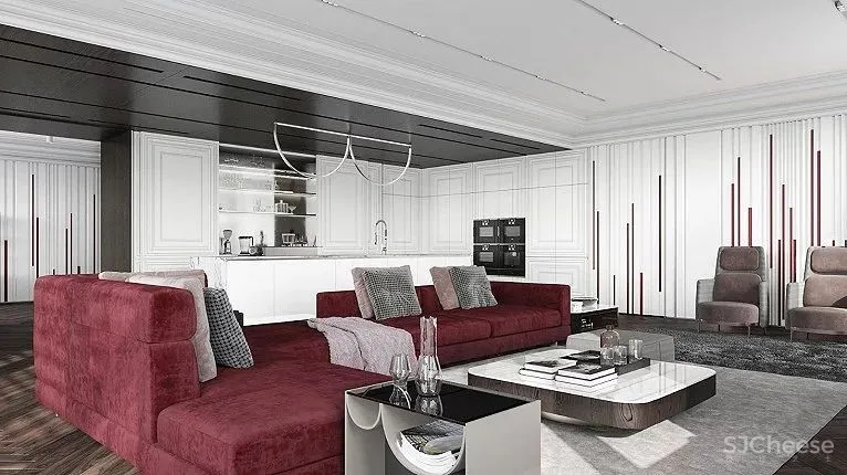 现代简约轻奢风格:肆意流行的元素 首