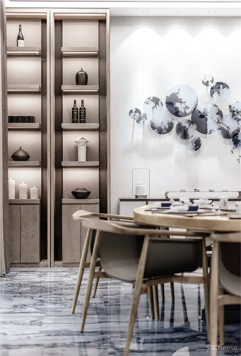 聚舍联合设计： 招商雍景湾别墅样板间