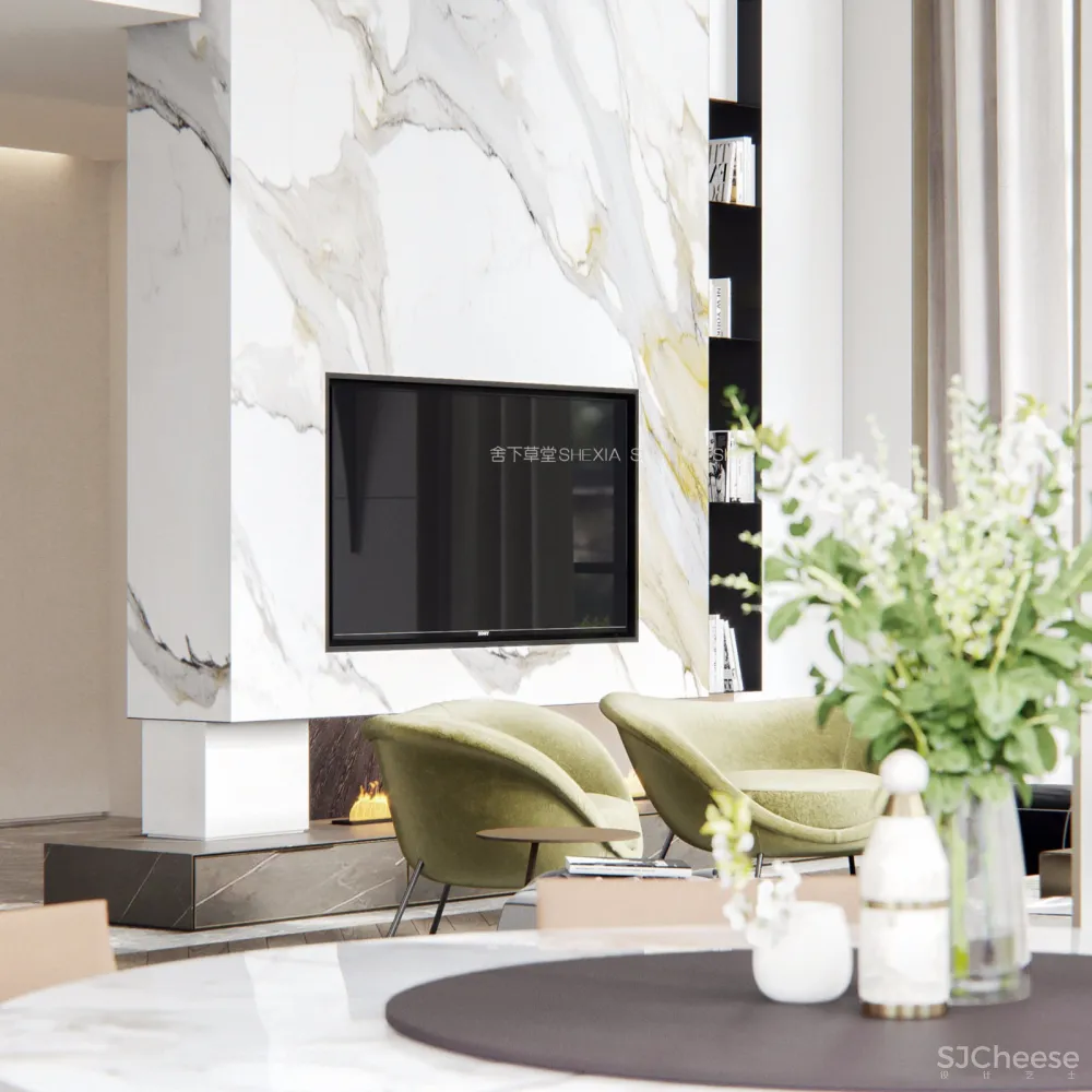 【舍下空间新作】900㎡如此完美有气质的别墅软装设计