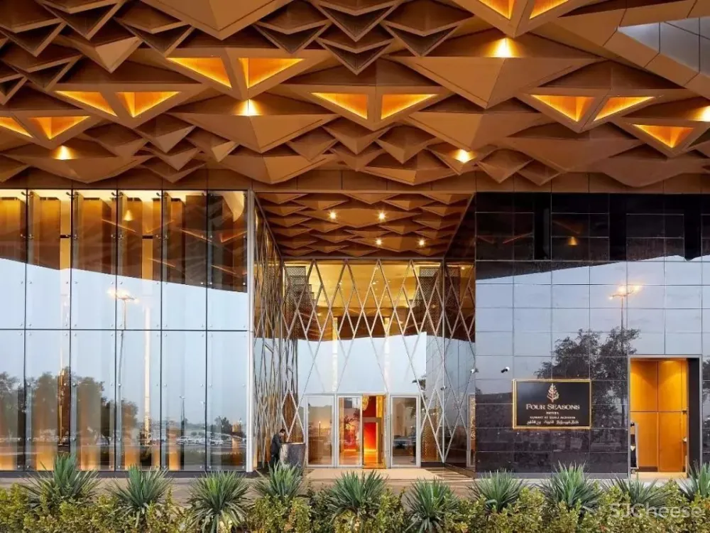 一个阿拉伯风情的四季酒店