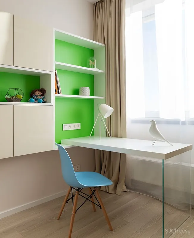 三个孩子的家，莫斯科180m²明亮顶层公寓 | Kirill Sokolov