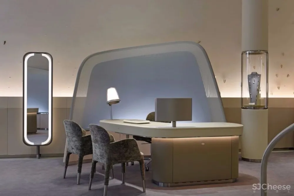 Jouin Manku:法国奢侈品牌 Van Cleef & Arpels精品店设计