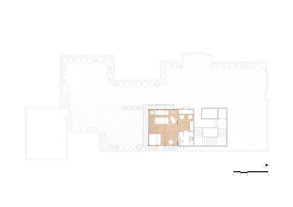 屋顶船舱2号 / Harsh Vardhan Jain Architects
