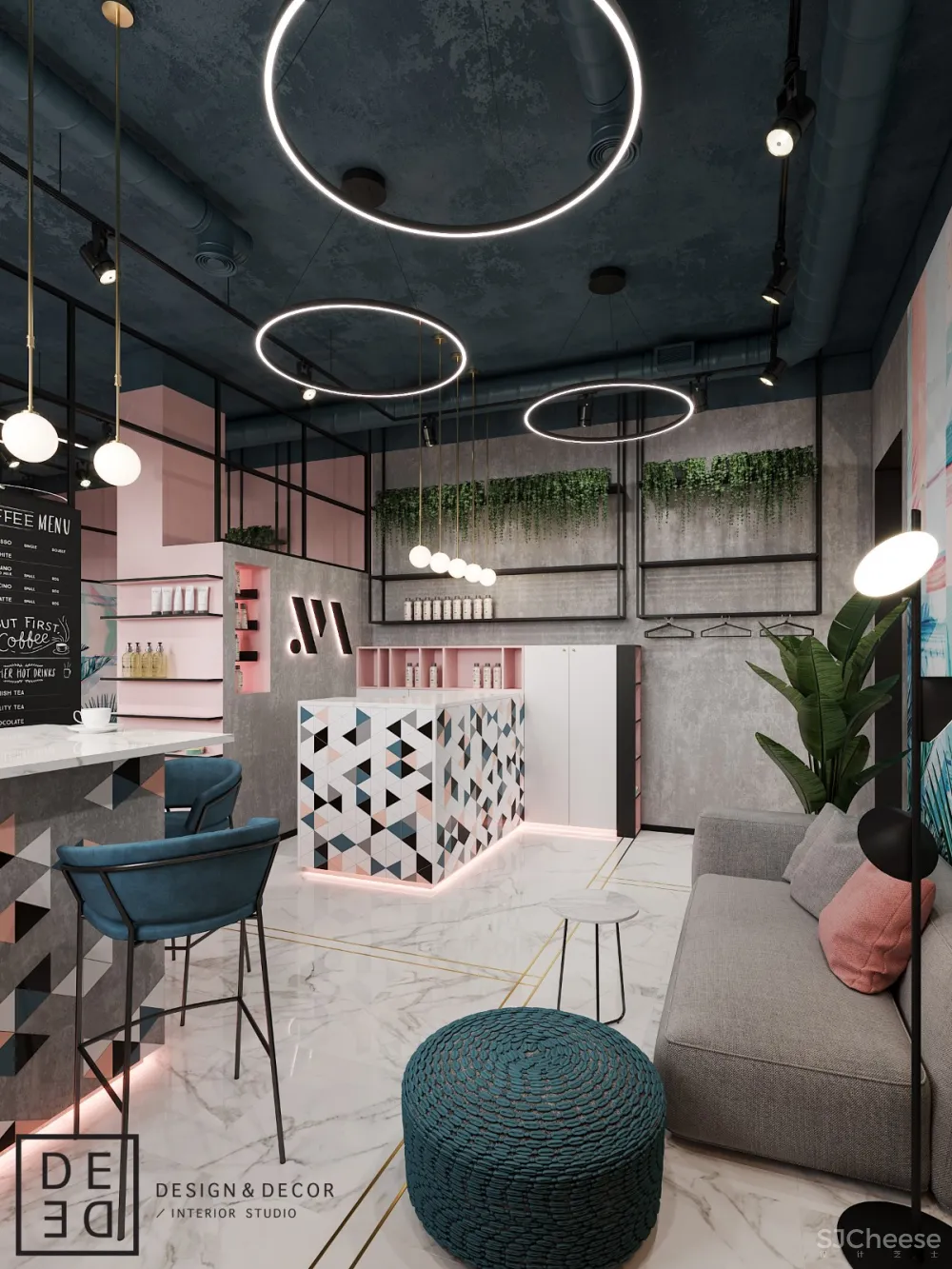 圣彼得堡清新“Tricky mechanics”沙龙 | DE&DE Studio