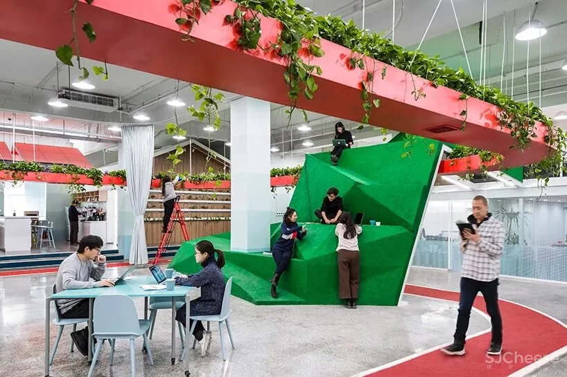 北京乐平公益基金会办公室设计