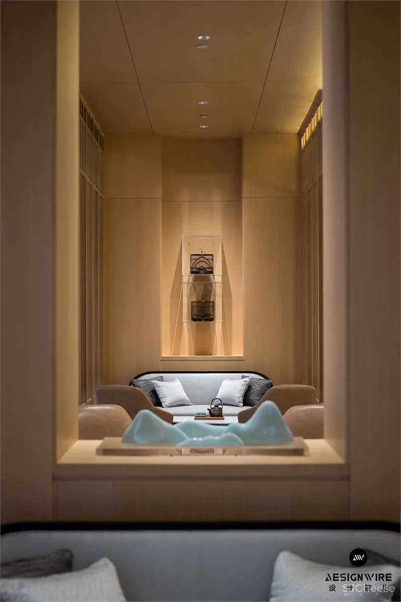 砚社：光谷澎湃城·奥山府营销中心设计