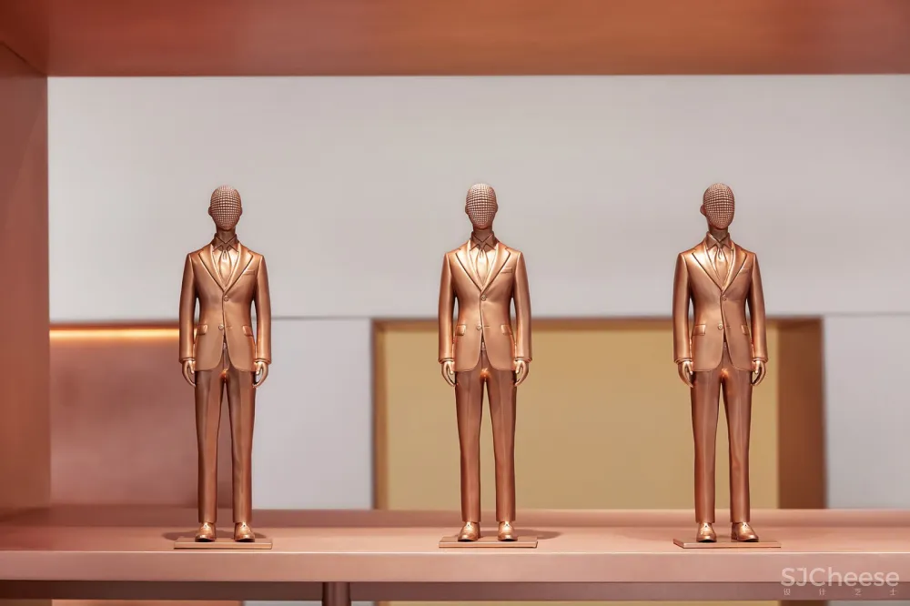 美度空间设计:浙江 胤一红帮服装店 首