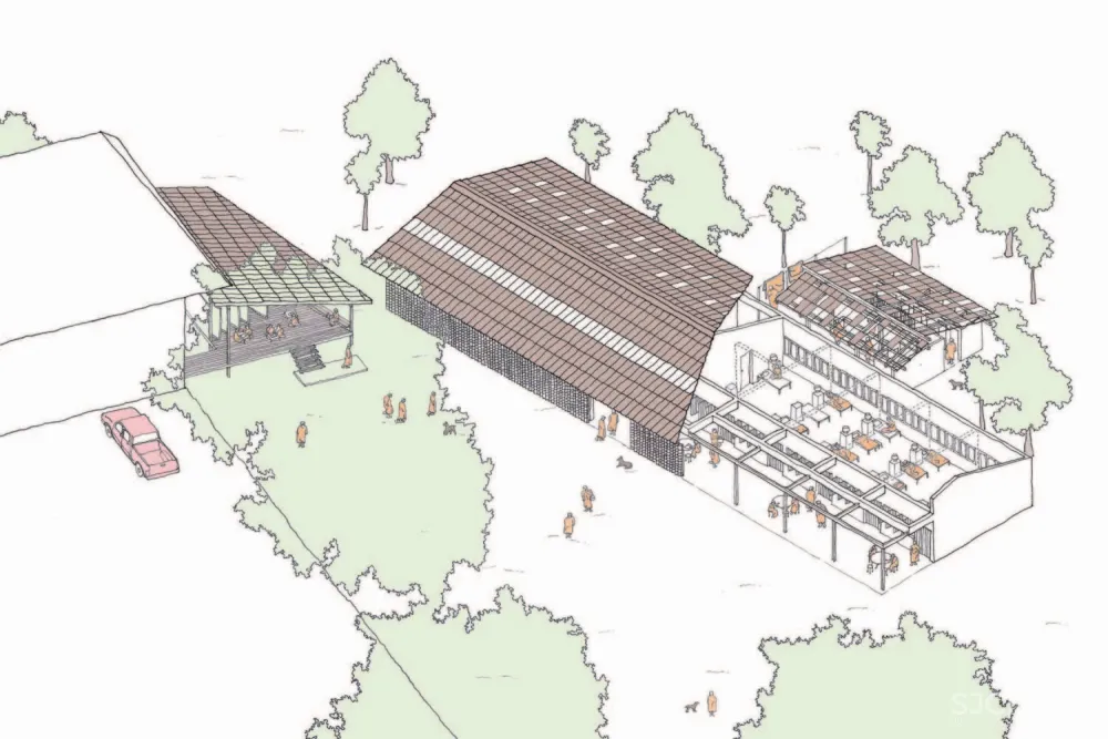 泰国寺庙院校旧楼改造,提供新僧侣生活区 / Skarn Chaiyawat + Rina Shindo + Witee Wisuthumporn 首