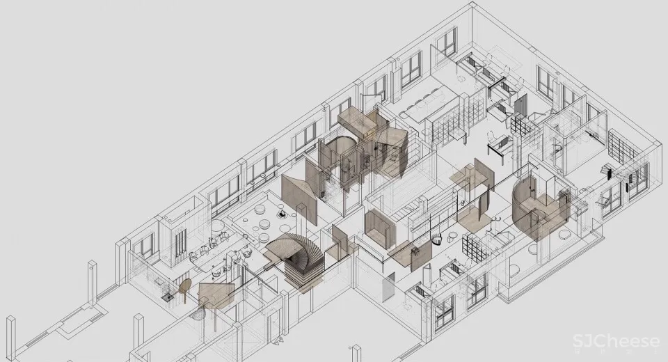 感物办公空间：将究建筑设计事务所 首