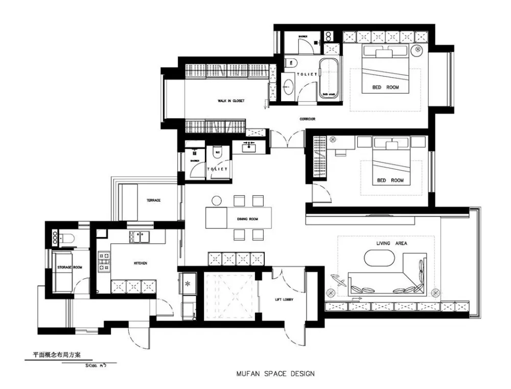 高级灰性冷淡风家装设计 首