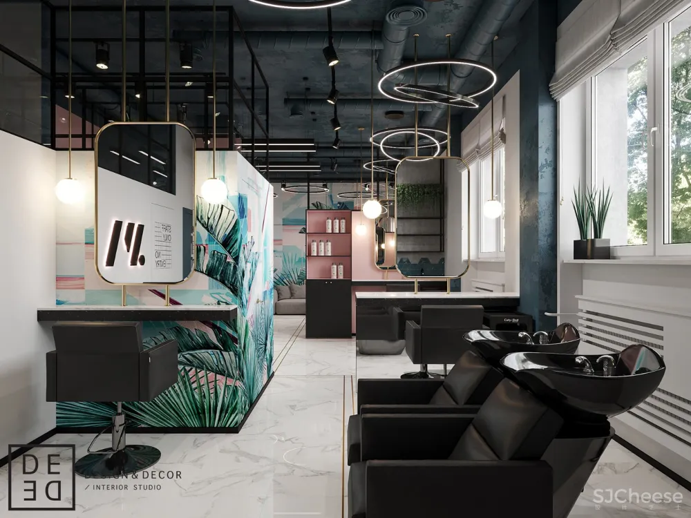 圣彼得堡清新“Tricky mechanics”沙龙 | DE&DE Studio