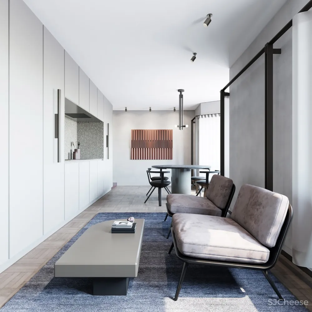 56㎡白俄罗斯明亮优雅的公寓 | Lera Brumina