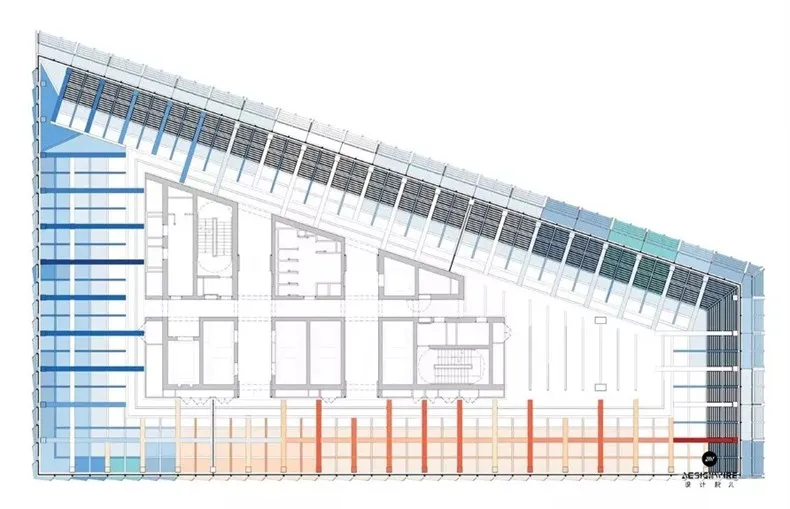 让·努维尔:马赛Arenc码头La Marseillaise办公-06楼设计 让·努维尔:马赛Arenc码头La Marseillaise办公楼设计