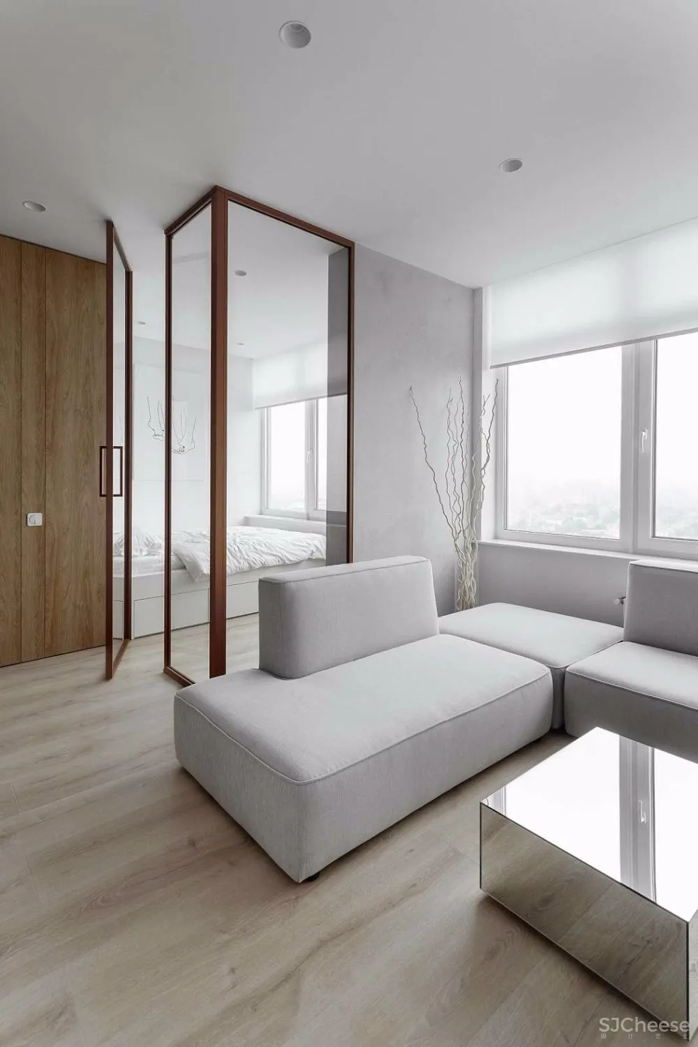 乌克兰现代风小公寓 | Illia Temnov