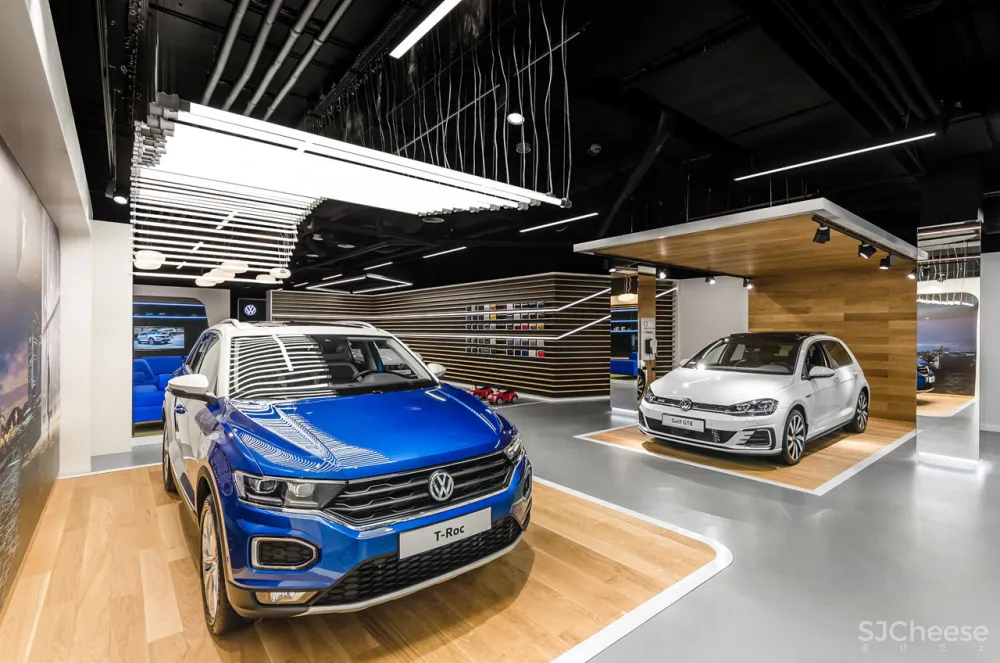 mode:lina™ Designs a New Volkswagen Showroom for Polish Market