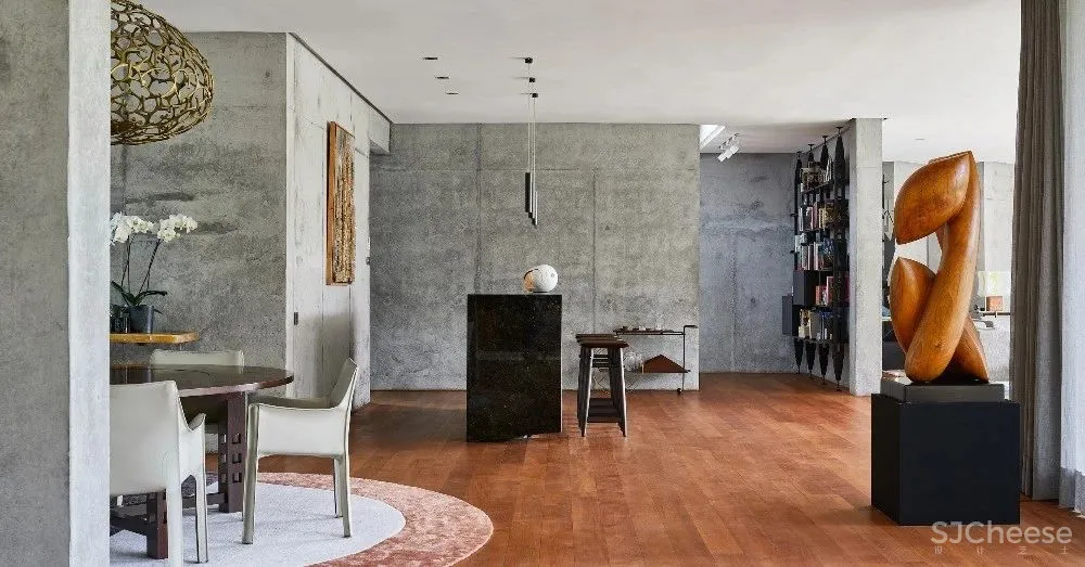 混凝土别墅设计 | 无可比拟的质感 首