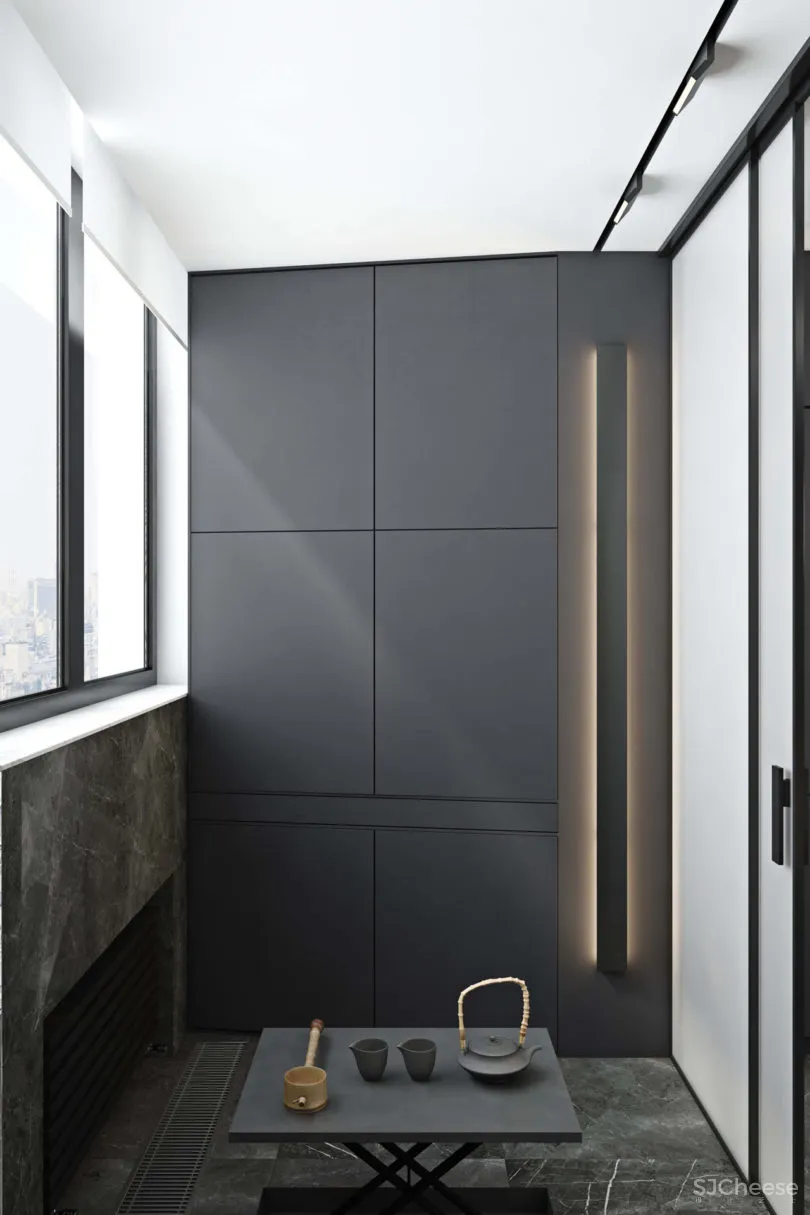 莫斯科Novoe Tushino极简主义现代公寓