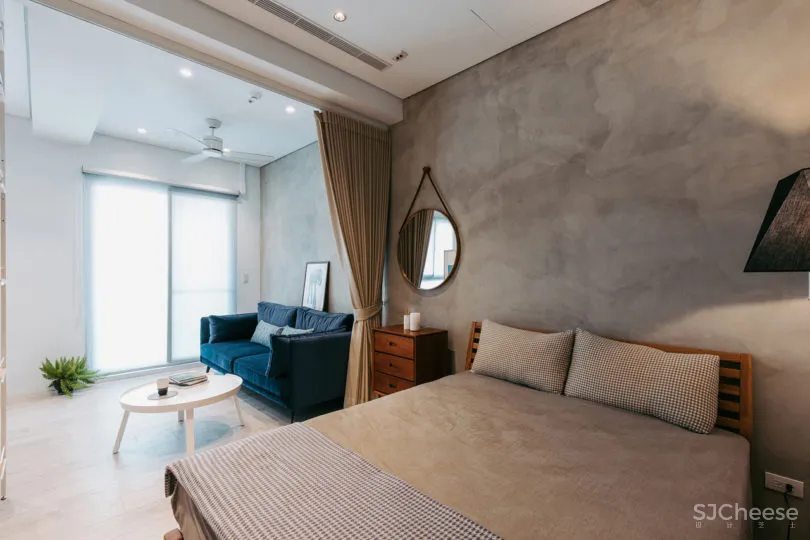 宝岛台湾一间46.2平米开放式小公寓设计