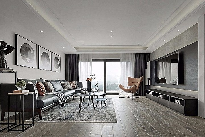 150㎡现代简约住宅 | 钟行建室内设计师事务所