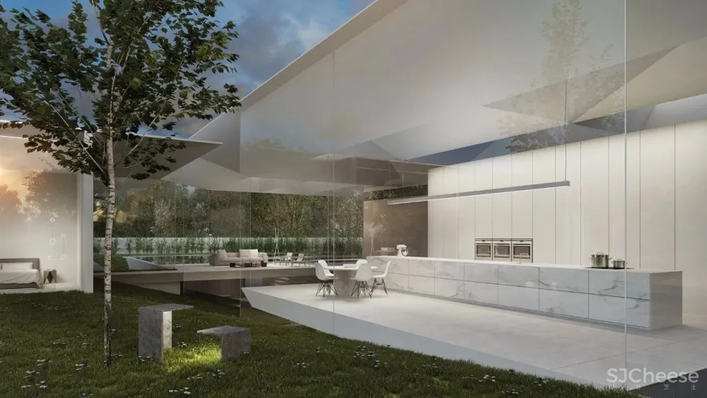 1500m² 大别墅,极简大师这样打造,美竟如此纯粹