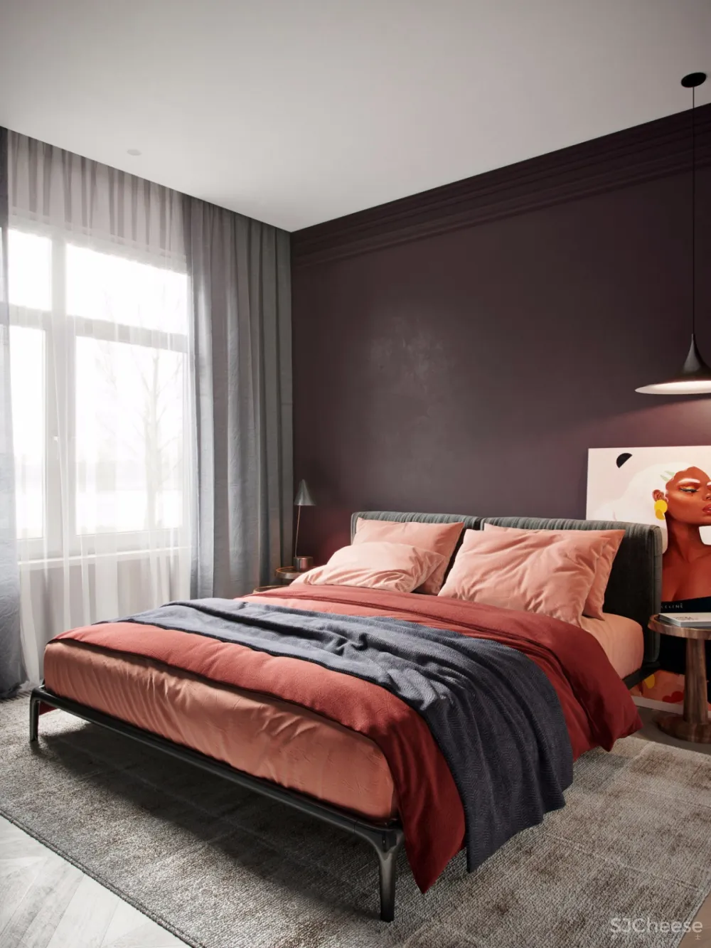 “活力优雅”90㎡极简风家庭公寓 | Monet vs Manet 首