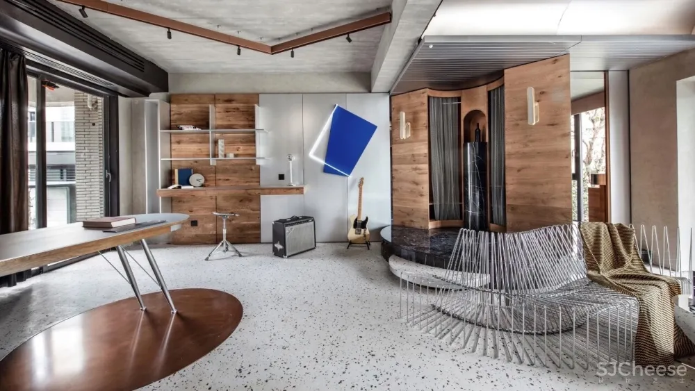 仅 89m² 的房子,如何打造出未来艺术的高级感 首