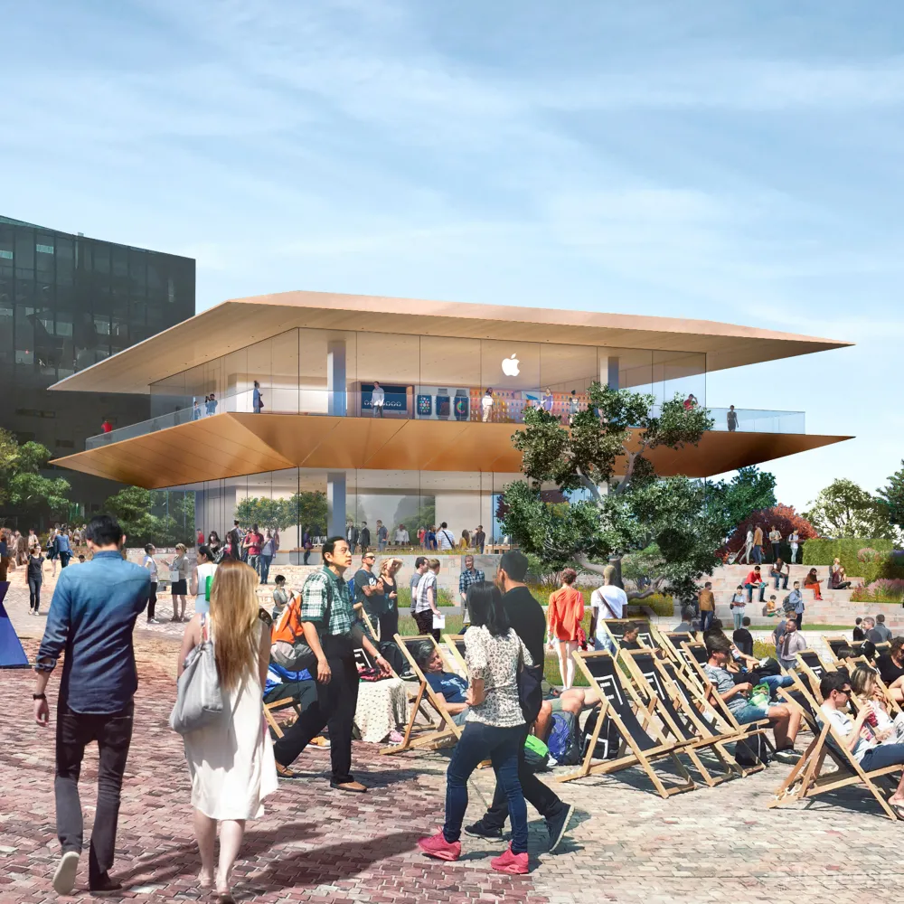 Outcry over plans for Apple Store in Melbourne's publicly owned Federation Square